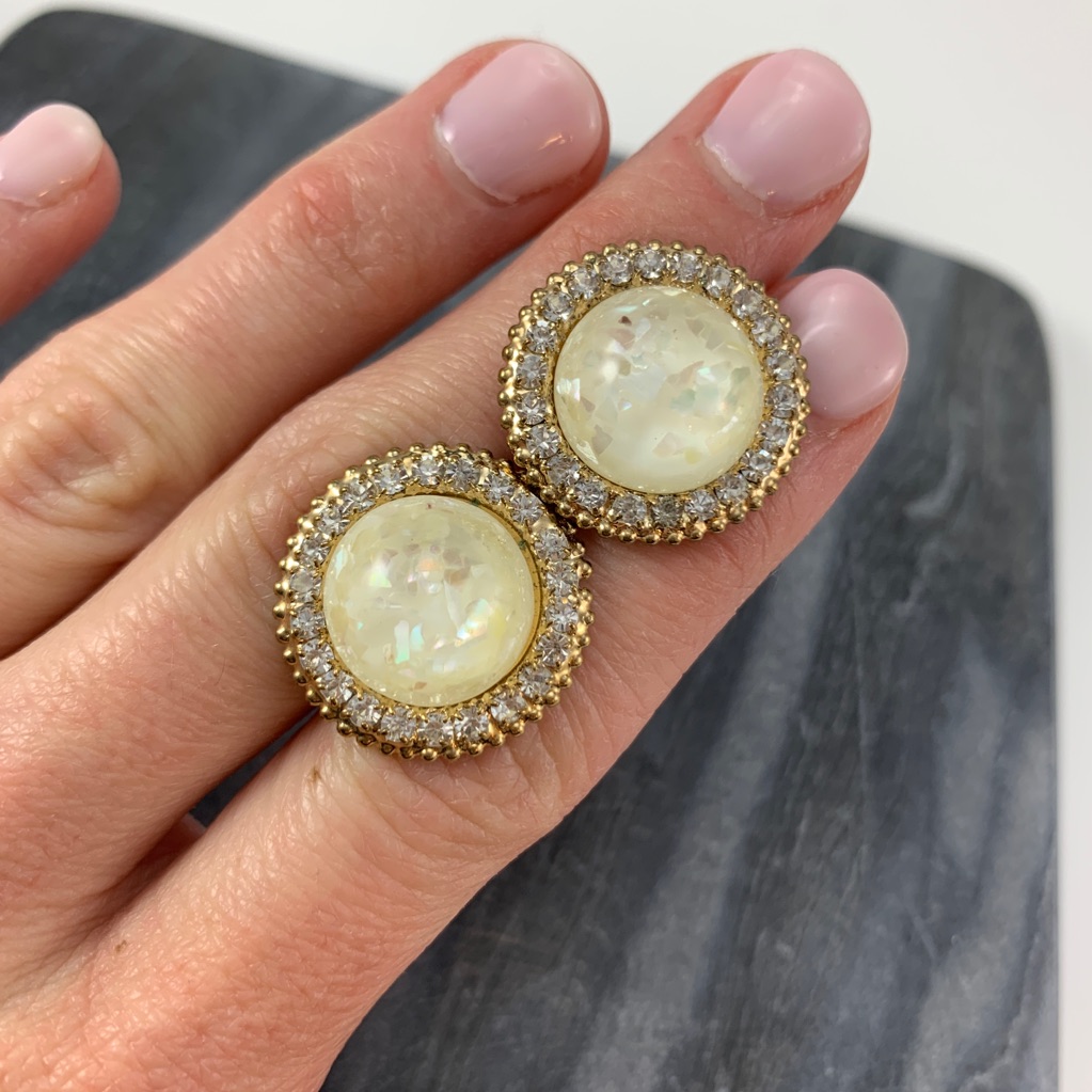 Opalite Stud Earrings